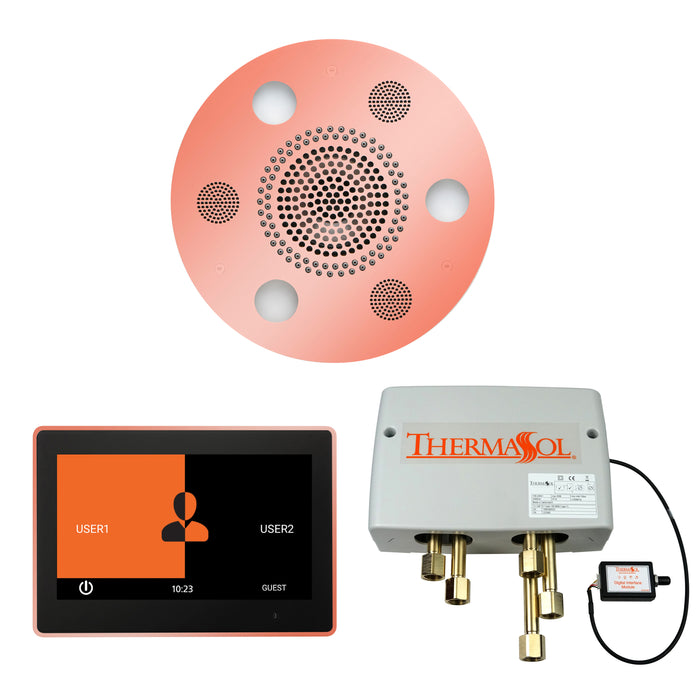 The Wellness Shower Package with 10" ThermaTouch Round Copper