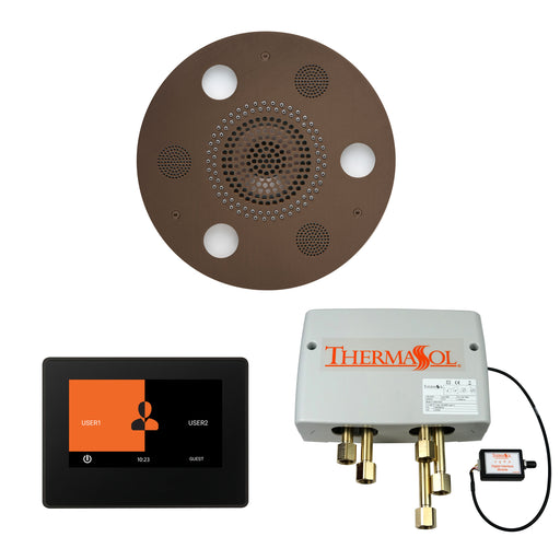 The Wellness Shower Package with 7" ThermaTouch Round Oil Rubbed Bronze