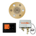 The Wellness Shower Package with 7" ThermaTouch Round Polished Brass