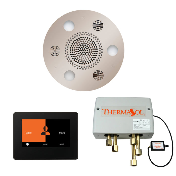 The Wellness Shower Package with 7" ThermaTouch Round Polished Nickel