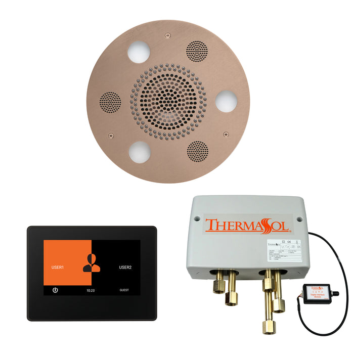 The Wellness Shower Package with 7" ThermaTouch Round Satin Nickel