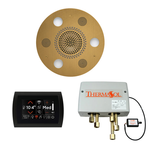 The Wellness Shower Package with SignaTouch Round Antique Brass