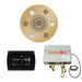 The Wellness Shower Package with SignaTouch Round Polished Brass