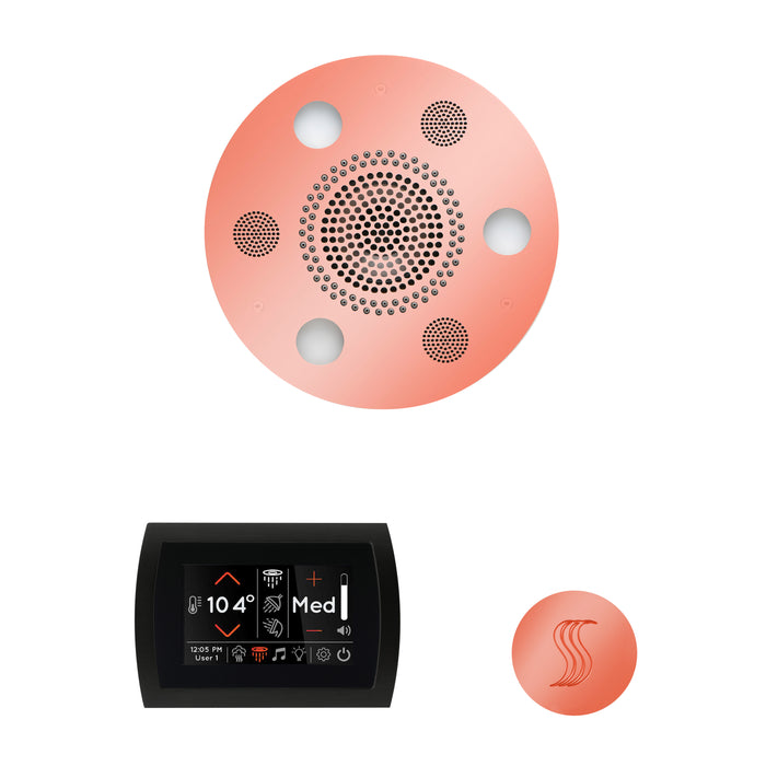 The Wellness Steam Package with SignaTouch Round Copper