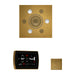 The Wellness Steam Package with SignaTouch Square Antique Brass