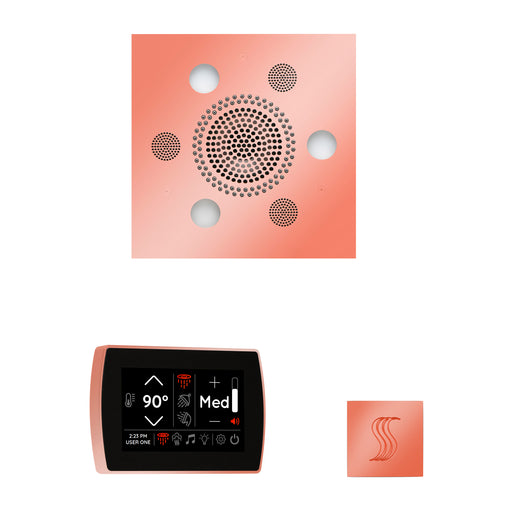 The Wellness Steam Package with SignaTouch Square Copper