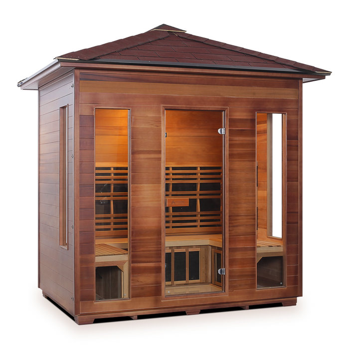 RUSTIC - 5 Peak - Silver Line Sauna