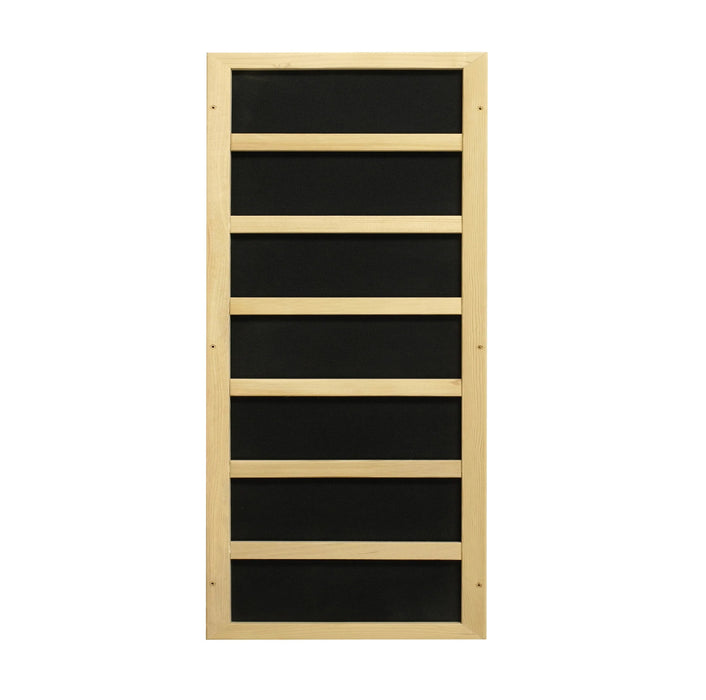Golden Designs Dynamic Lugano 3-person Ultra Low EMF FAR Infrared Sauna Canadian Hemlock